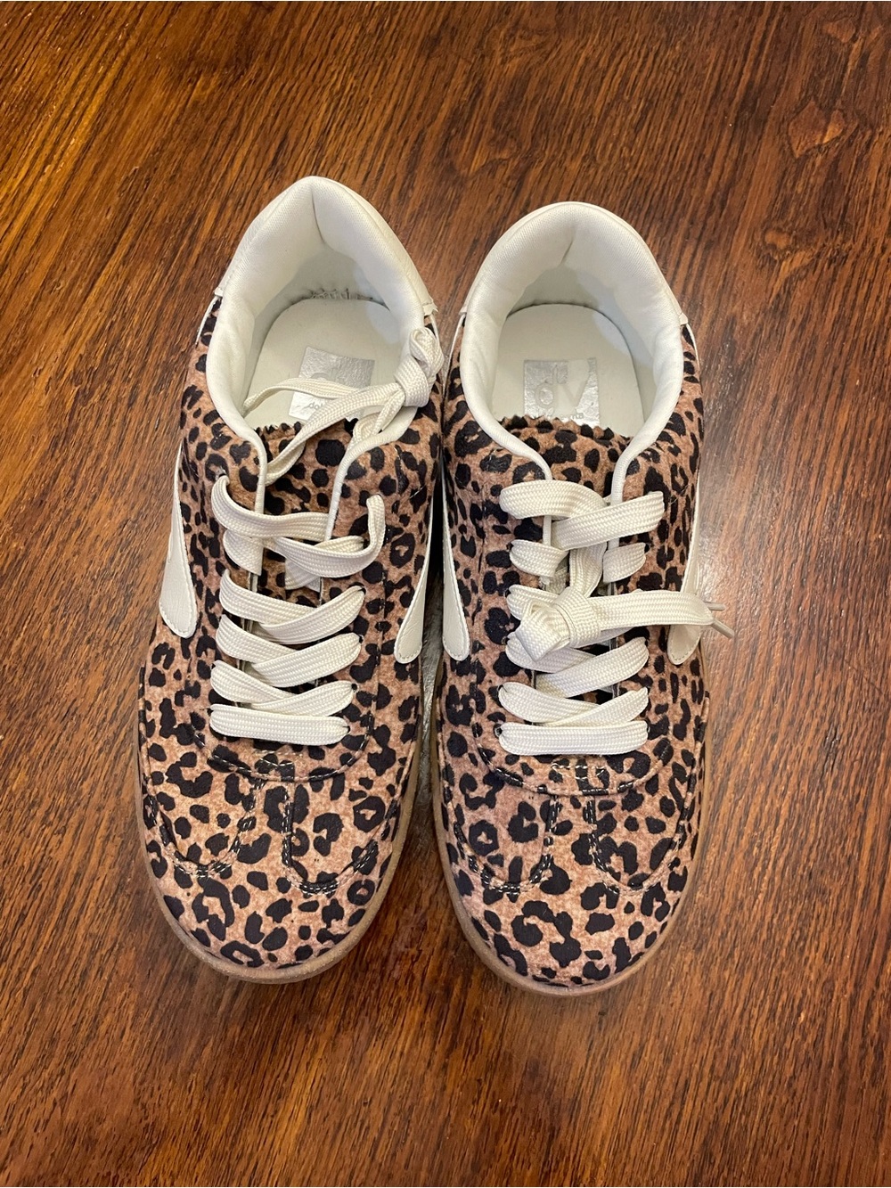 Dolce Vita Leopard Print Sneakers - 7.5